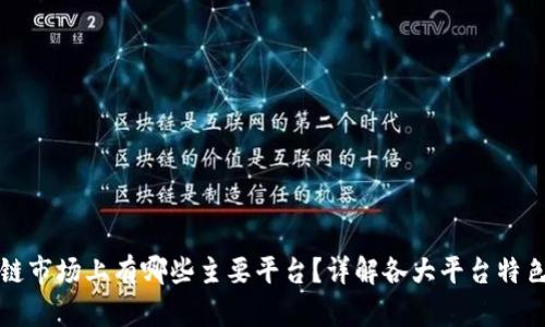 : 区块链市场上有哪些主要平台？详解各大平台特色与应用